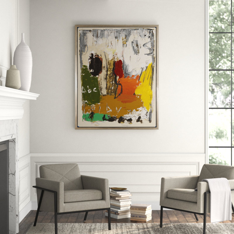 Devils Bargain Painting, 40" H x 30" W x 2.25" D