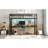 Metal Twin XL Size Loft Bed  With Power Outlet And LED Lighted, Space-Saving, Noise Reduced, Black-1412748157