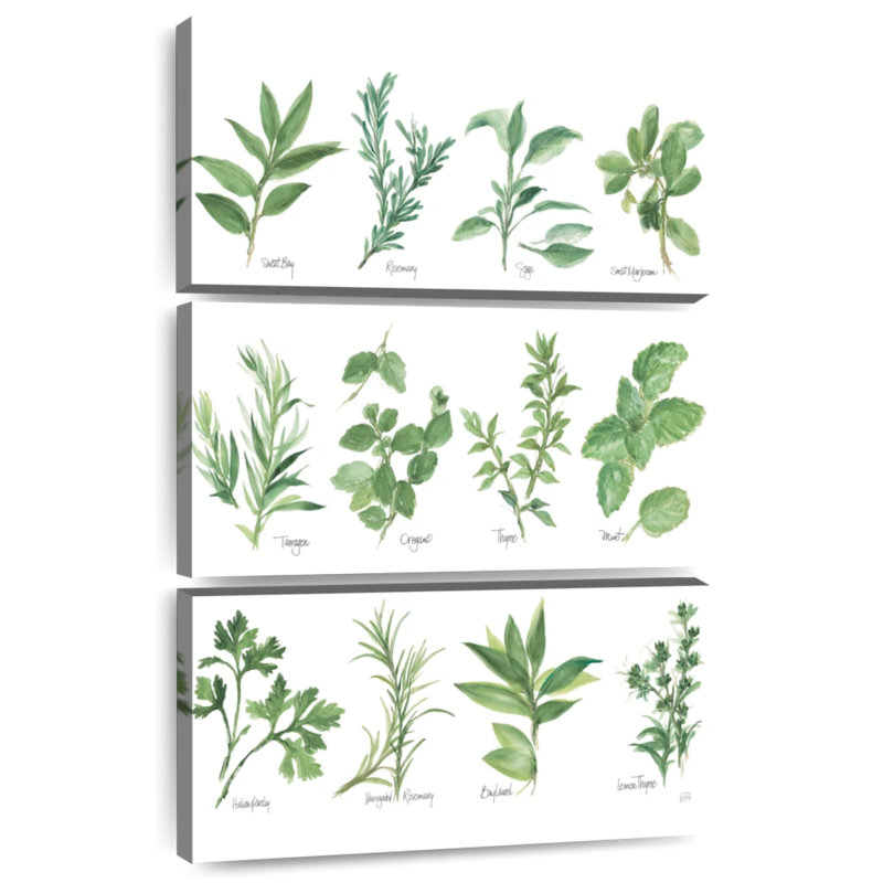 Tableau Harnek Herb, H 57 po x l 36 po
