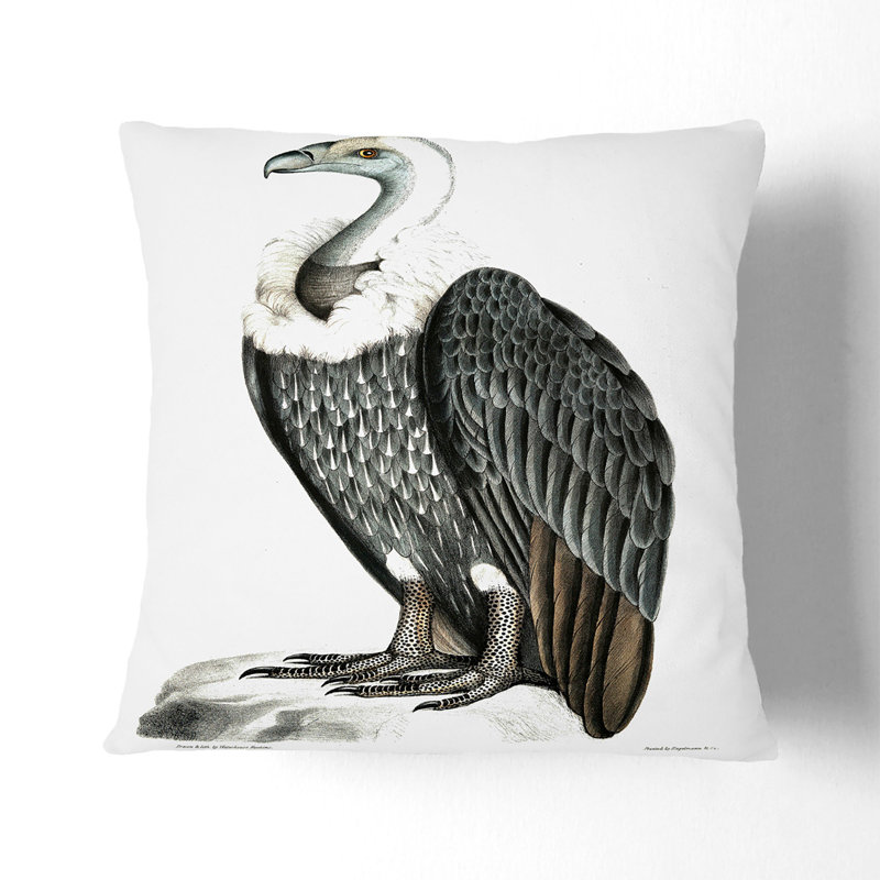 Square Cushion, 40cm H x 40cm W x 15cm D, White