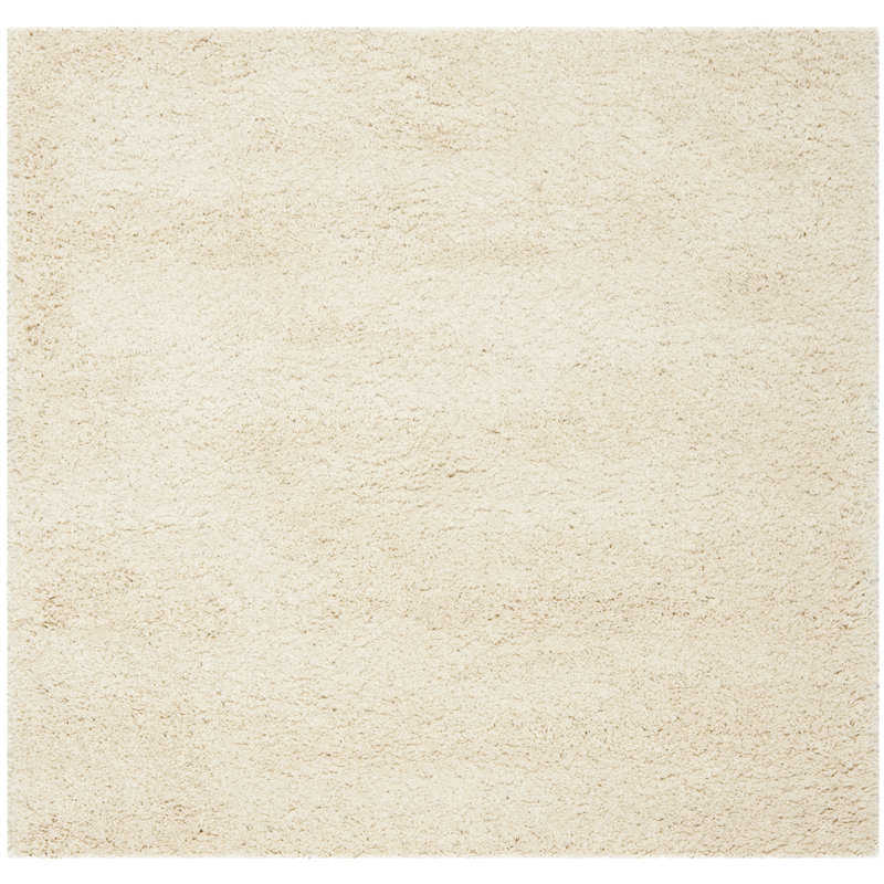 Irmtrud Area Rug, Square 10', Ivory 