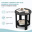 Table d'appoint en plein air une pièce de 18 po Breez-1161335621