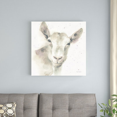 «Farm Friends I Neutral» par Lisa Audit, reproduction d'art sur toile tendue