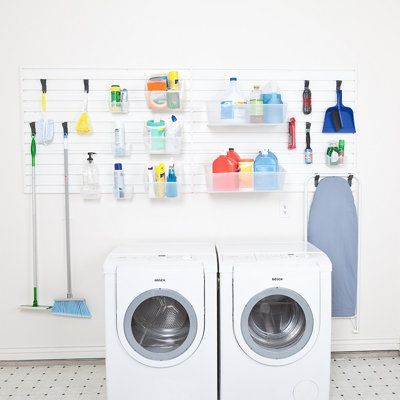 Laundry and Utility Room Organization System Kit