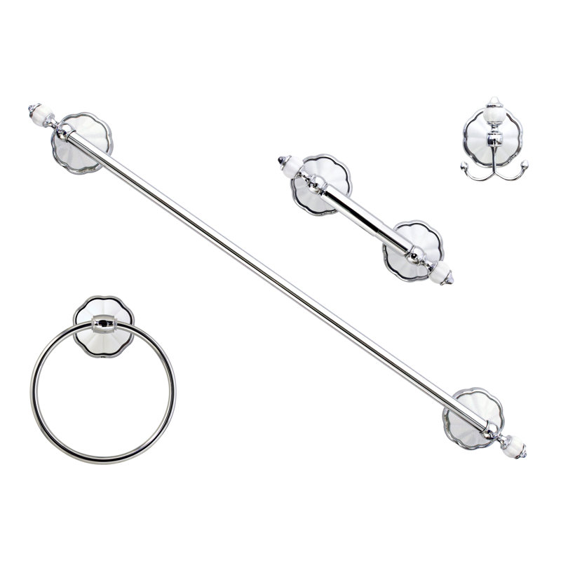 Hammes 4 - Piece Bathroom Hardware Set