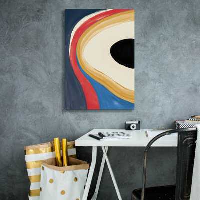 «In The Groove 2 Retro» par Danhui Nai, art mural sur toile