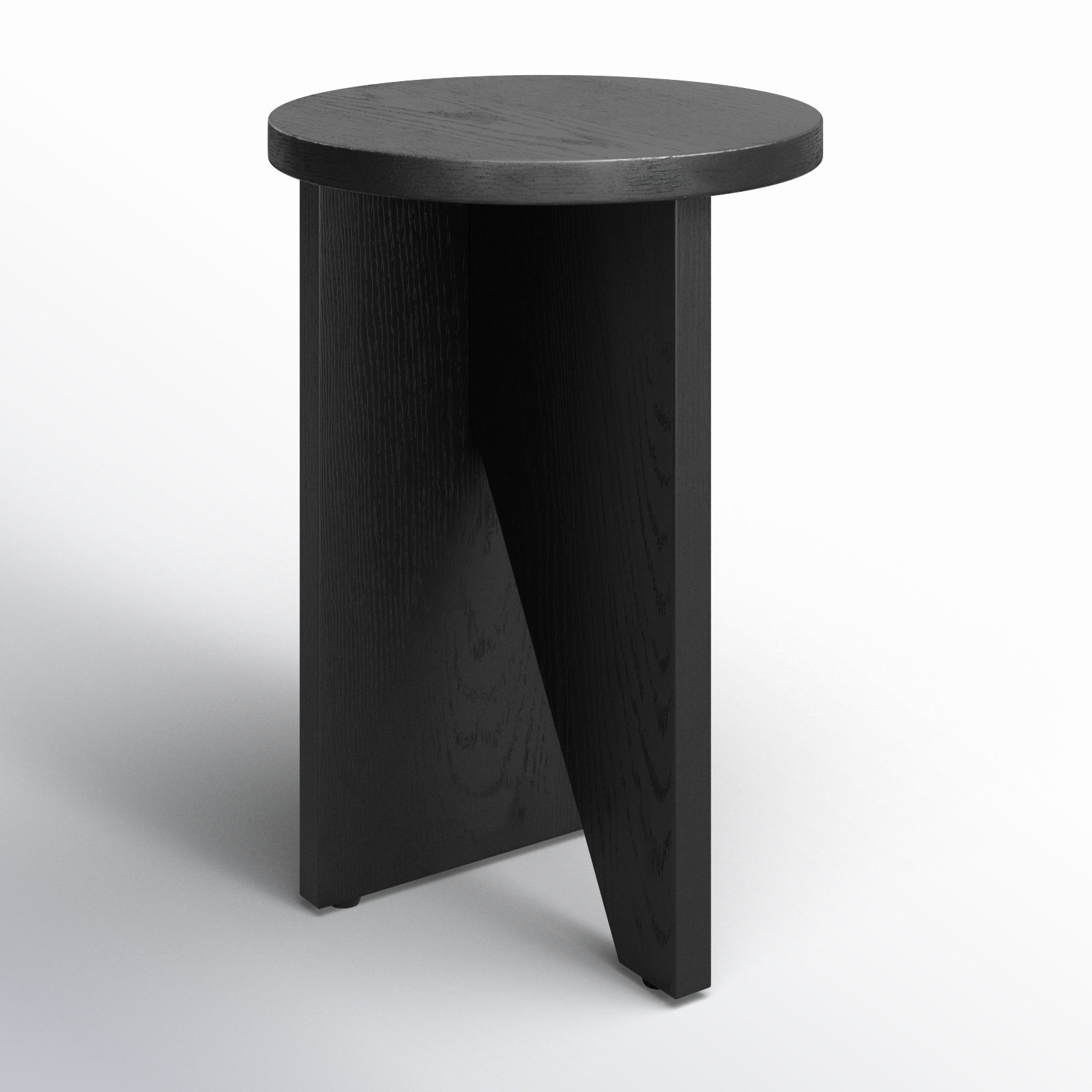 Lille 14" End Table, Black