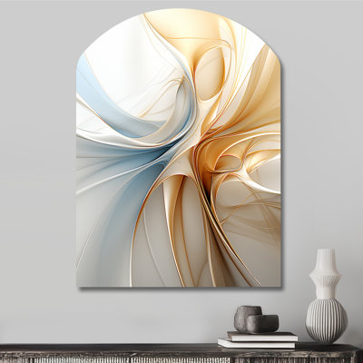 Chetara - Abstract Shapes Arch Shape Assymterical Wall Art