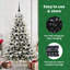 Christmas Bauble Set with 300 LEDs 120 pcs Plastic-1519245173