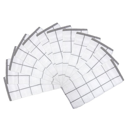 Serviettes de cuisine Cook's Lin 100% coton 15 x 25 (paquet de 12)