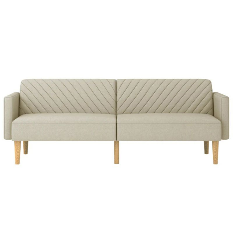 Horka Sofa Bed, Beige Velvet