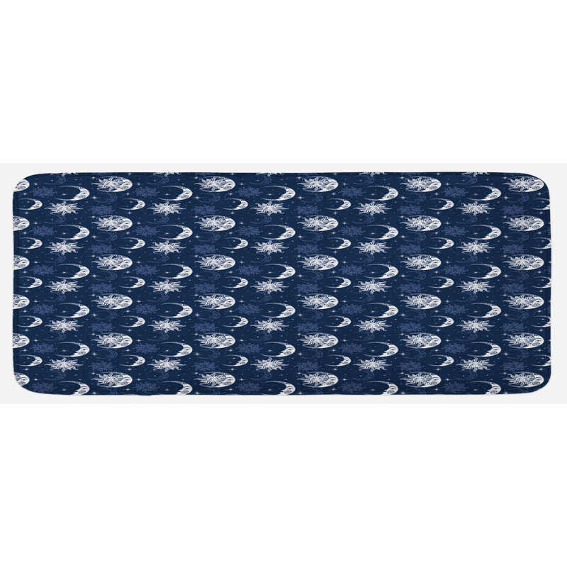 Tapis de cuisine half lune