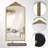Arched Antique Ornate Full Length Floor Mirror w/Free Standing-906959841-906959847