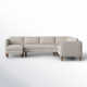 Clifford 4-Piece Upholstered Custom Sectional