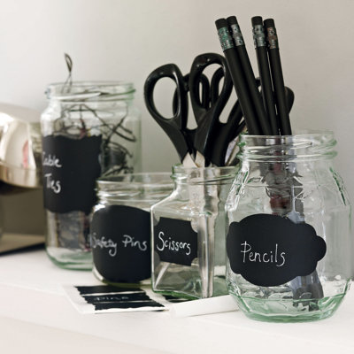Abstract Chalkboard Decal