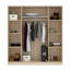 Manifactured Wood Wardrobe