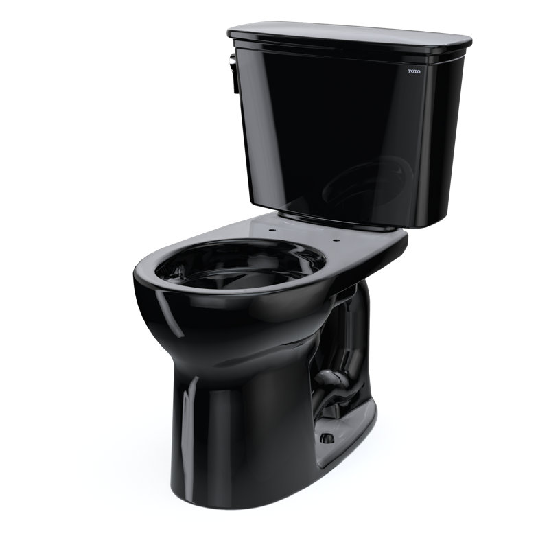 Toilette ronde deux pièces TOTO® Drake® Transition, Ébène