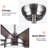 Murjani Ceiling Fan with LED Lights-741281322-741281321