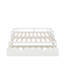 Lit de jour simple en bois avec couchette, lit de jour extensible avec couchette-972807602