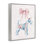 «Pastel Dog Glam», giclée encadrée, design par Carol Robinson