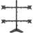 Mount-It Quad Monitor Stand | Height Adjustable Standing 4 Screen Mount Fits Monitors Up to 32 in.