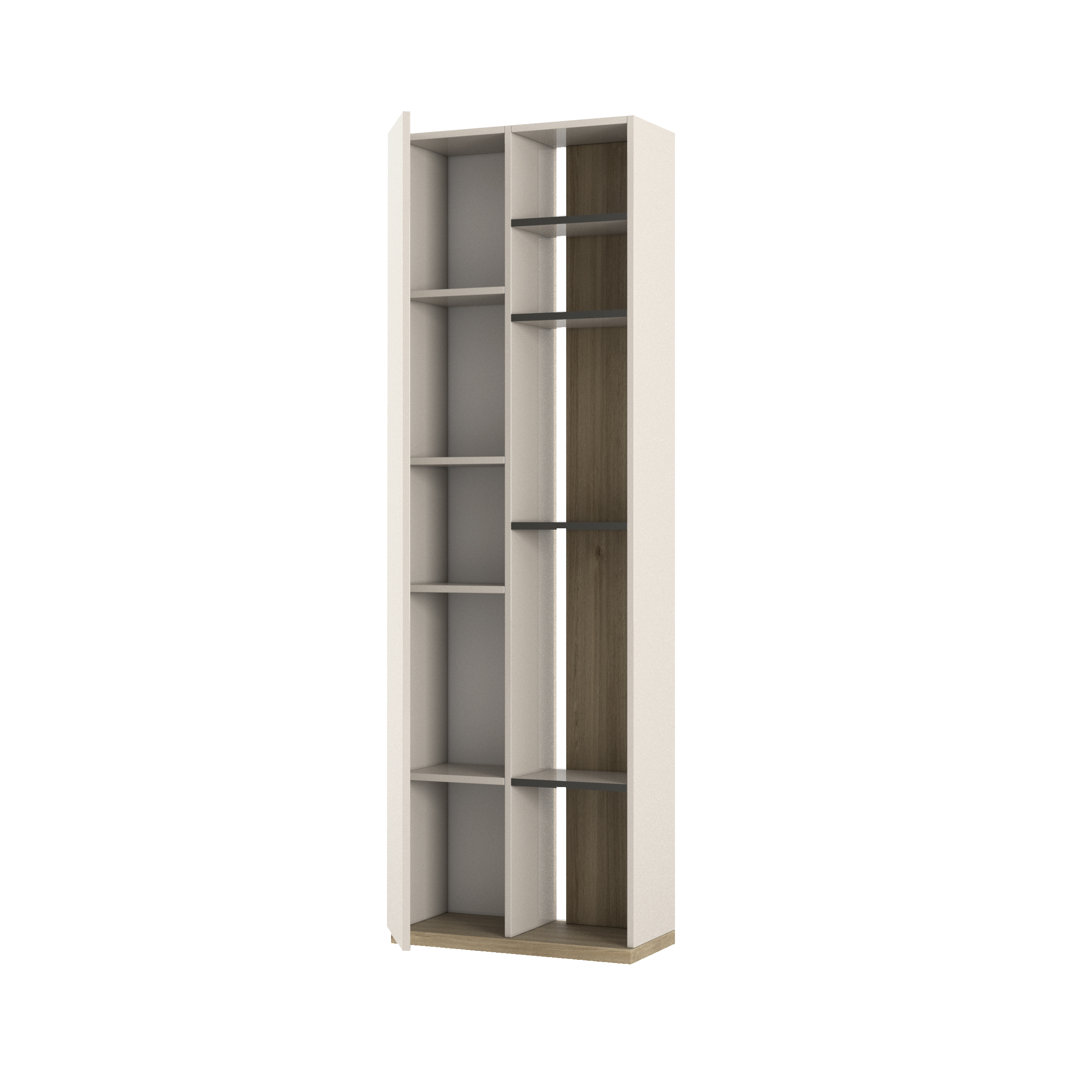 1 Door 4 Shelves Flo Element N°02 with LED light
