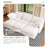 Double-Layer Cushion Modern Large U-Shaped Modular Sofa