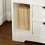 Akeilah 40cm W Manufactured Wood Bedside Table