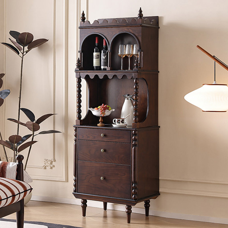 Buffet en bois de noyer massif
