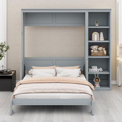 Murphy Bed With Desk And Bookshelf