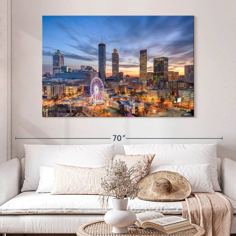Sireci Atlanta, 34" H x 51" W