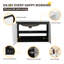 Ensemble de meuble-lavabo mural simple 32 po Borunda