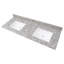 Comptoir de meuble-lavabo en noyer clair 60 po x P 21 po Joselle-132974939-132974946