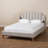 Upholstered Wingback Bed-681371588