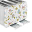 Laura Ashley Elveden 4 Slice Toasters Wide Slots - Multi Functional 4 Slot Toaster Stainless Steel with 7 Variable Browning Control, Defrost & Reheat Modes - Bread Toaster with Warming Rack-65327355