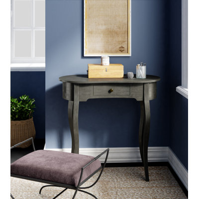 Finch Thaddeus Console Table, Dark Gray