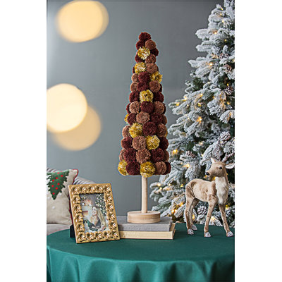 Décoration de table de Noël grand arbre