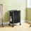 2-section Rolling Laundry Hamper