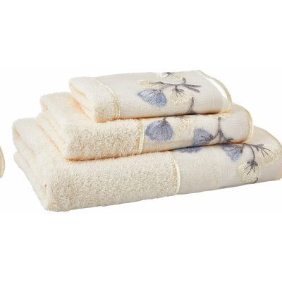 LuxSoft 3PC Capri Beige Towel Set