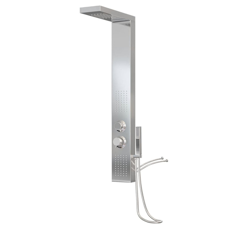 Laga Shower Tower Panel, Silver