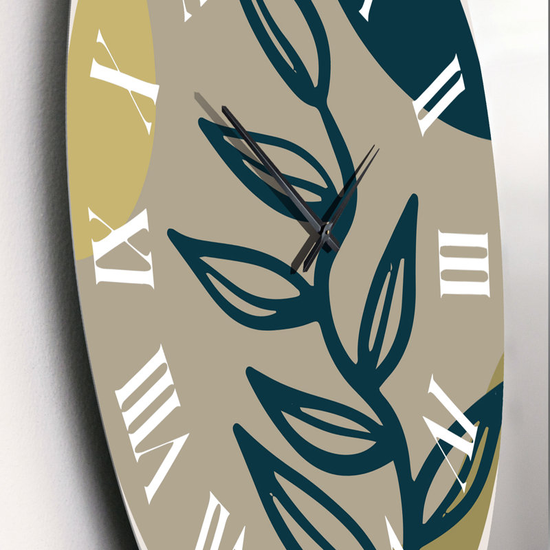 Très grande horloge murale Boho, Très grand