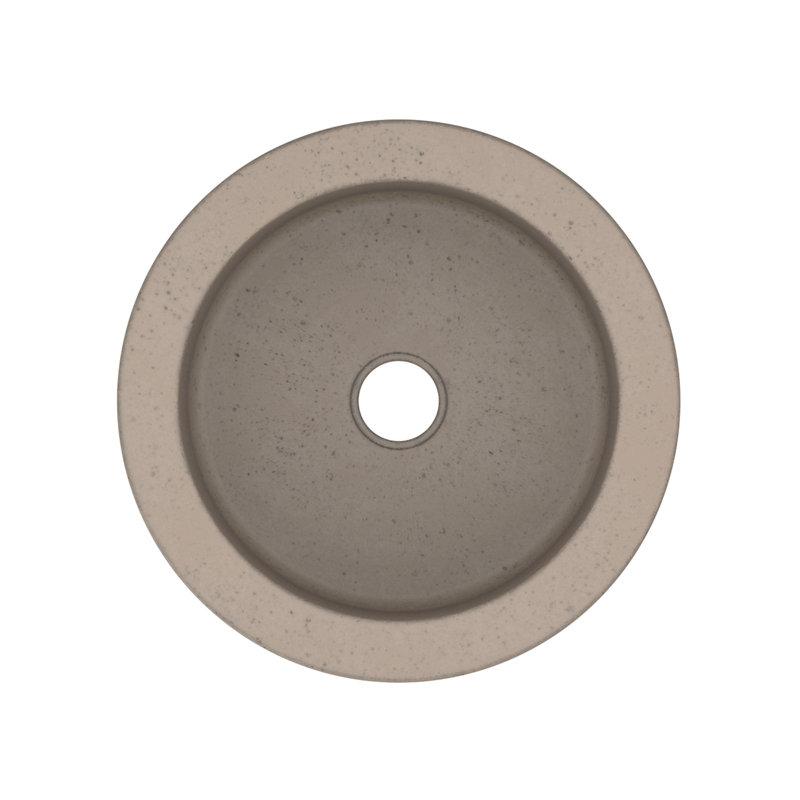 Malibu 14" L x 14" W Dual Mount Bar Sink, Earth