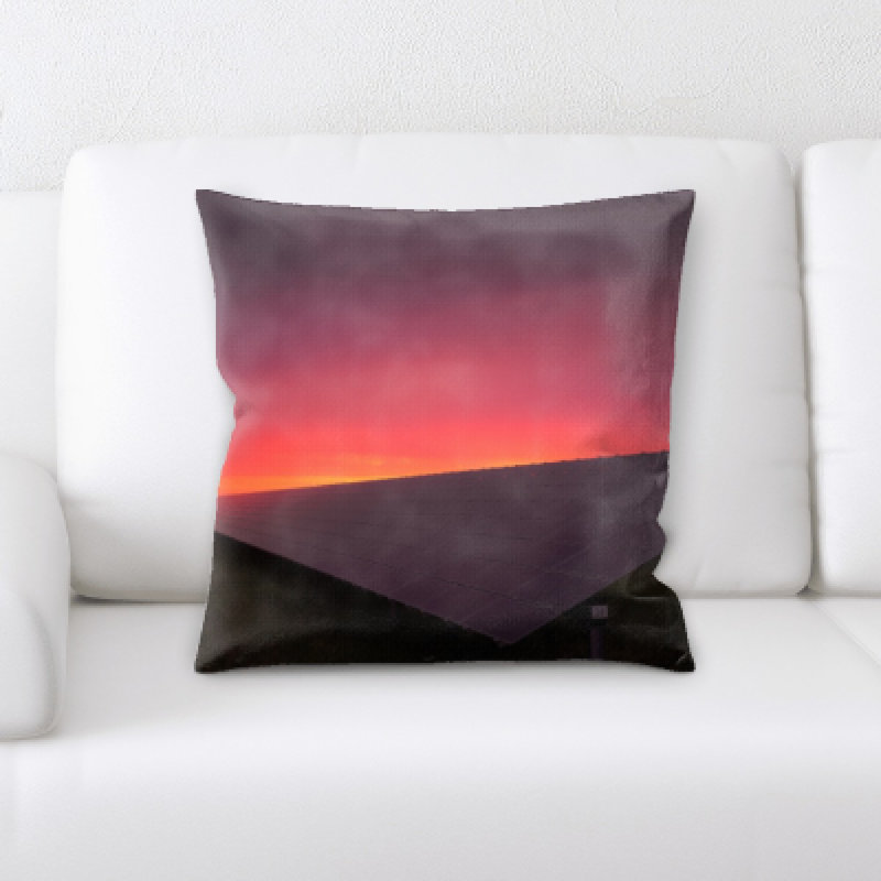 Microsuede Throw Pillow
