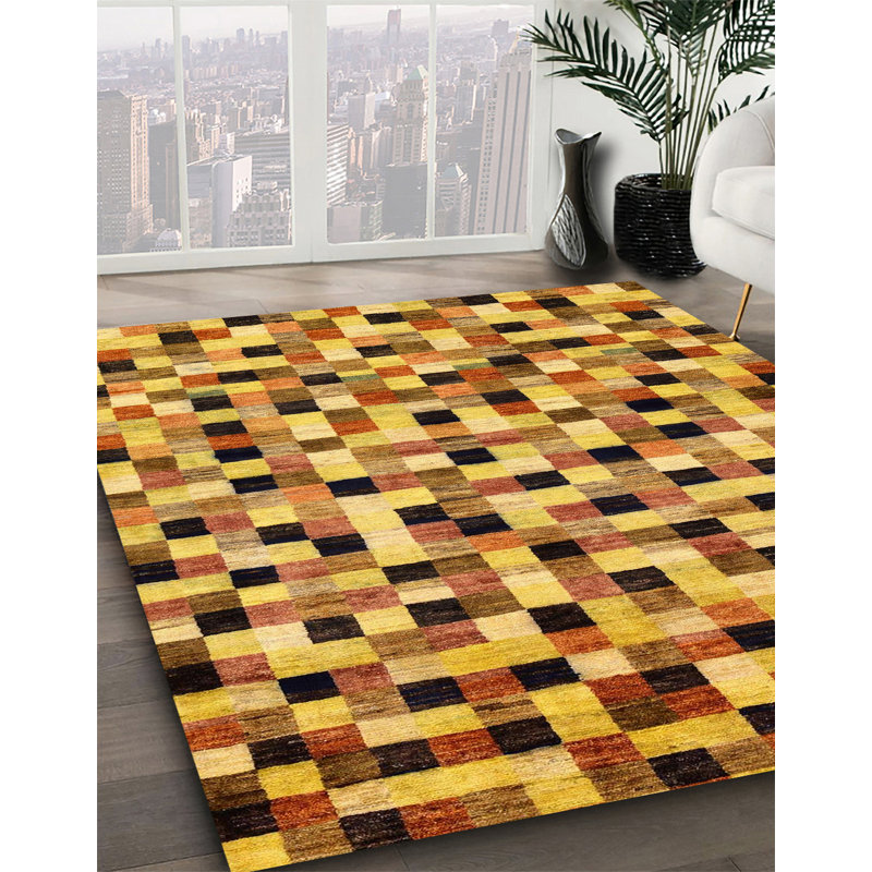 Tapis abstrait moderne 68, Rectangle 5 pi x 7 pi