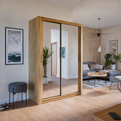 Badrudeen 2 Door Manufactured Wood Wardrobe