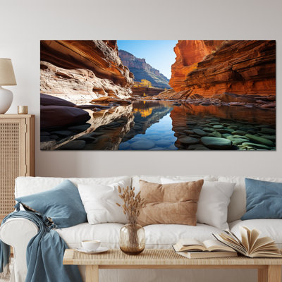 Canyon Enchantment River - Canyon Canvas Art