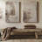 Mocha Musings Set of 2 Canvas Prints in a Maple Frame, 30" x 20"-922719401-922719394