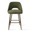 Tabouret de comptoir rembourré H 26 po Berneta-1155552548-1186250876