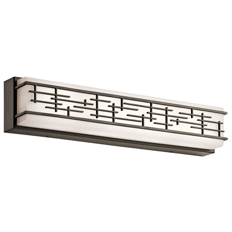 Daghmar LED Bath Bar, Old Bronze