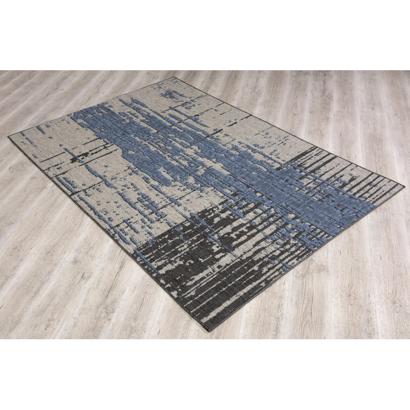 Rosa Abstract Rug, Rectangle 2'7" x 5'